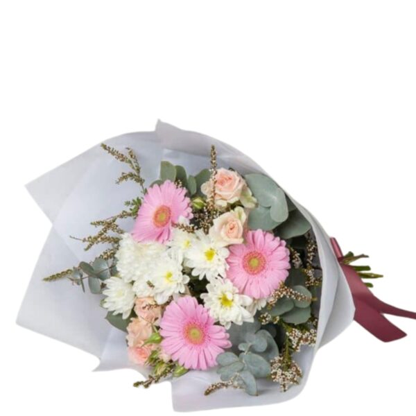 sweet pink gerbera bouquet