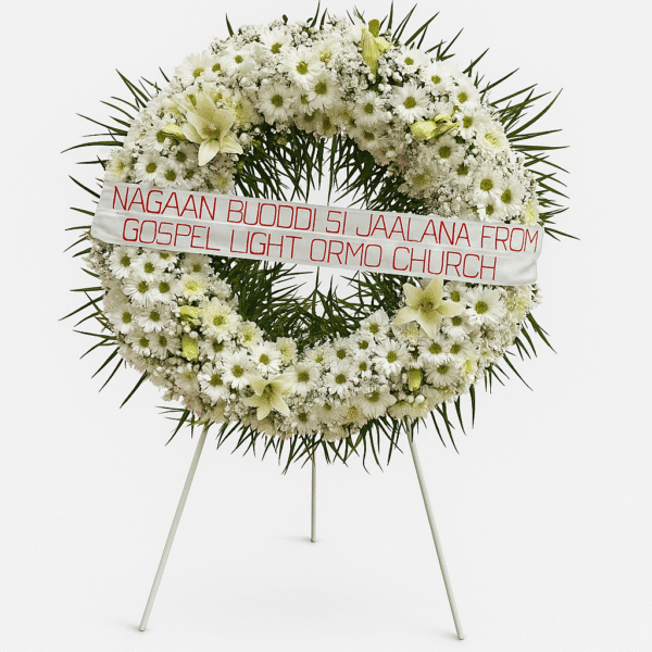 pure serenity wreath – 80 cm