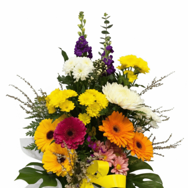 mixed gerbera & chrysanthemum box