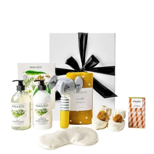 premium unisex baby & parent gift hamper